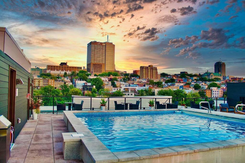 Condo 2 Ch - 500M Vieux-Quebec & Gym 외부 사진
