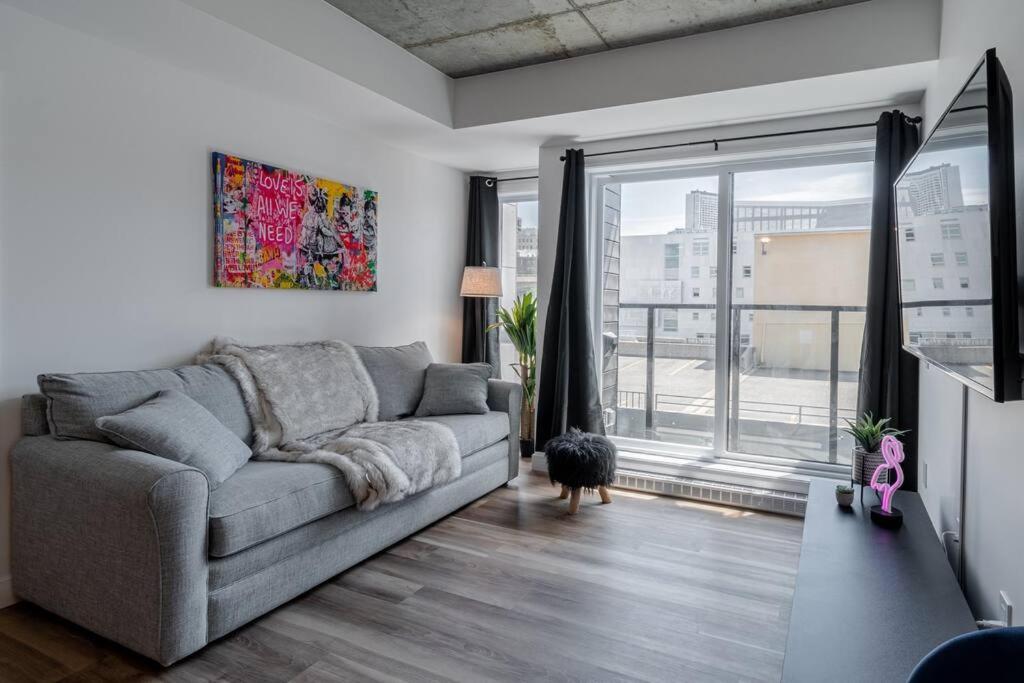 Condo 2 Ch - 500M Vieux-Quebec & Gym 외부 사진