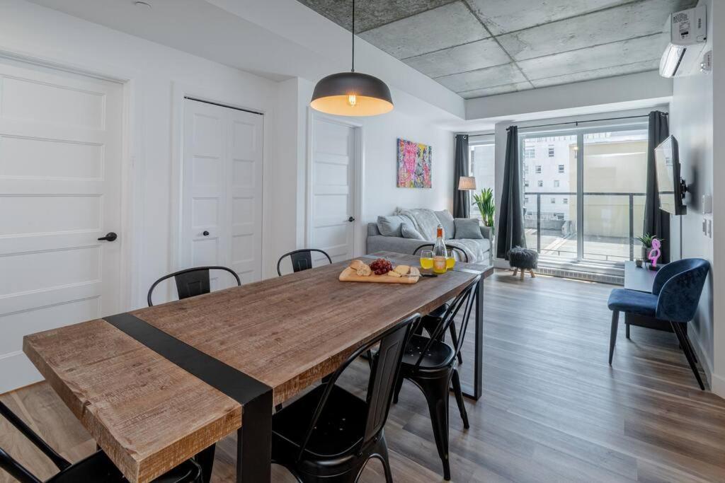 Condo 2 Ch - 500M Vieux-Quebec & Gym 외부 사진