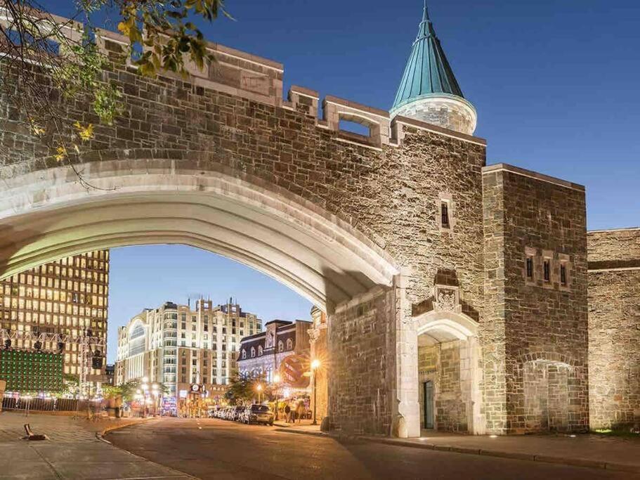 Condo 2 Ch - 500M Vieux-Quebec & Gym 외부 사진